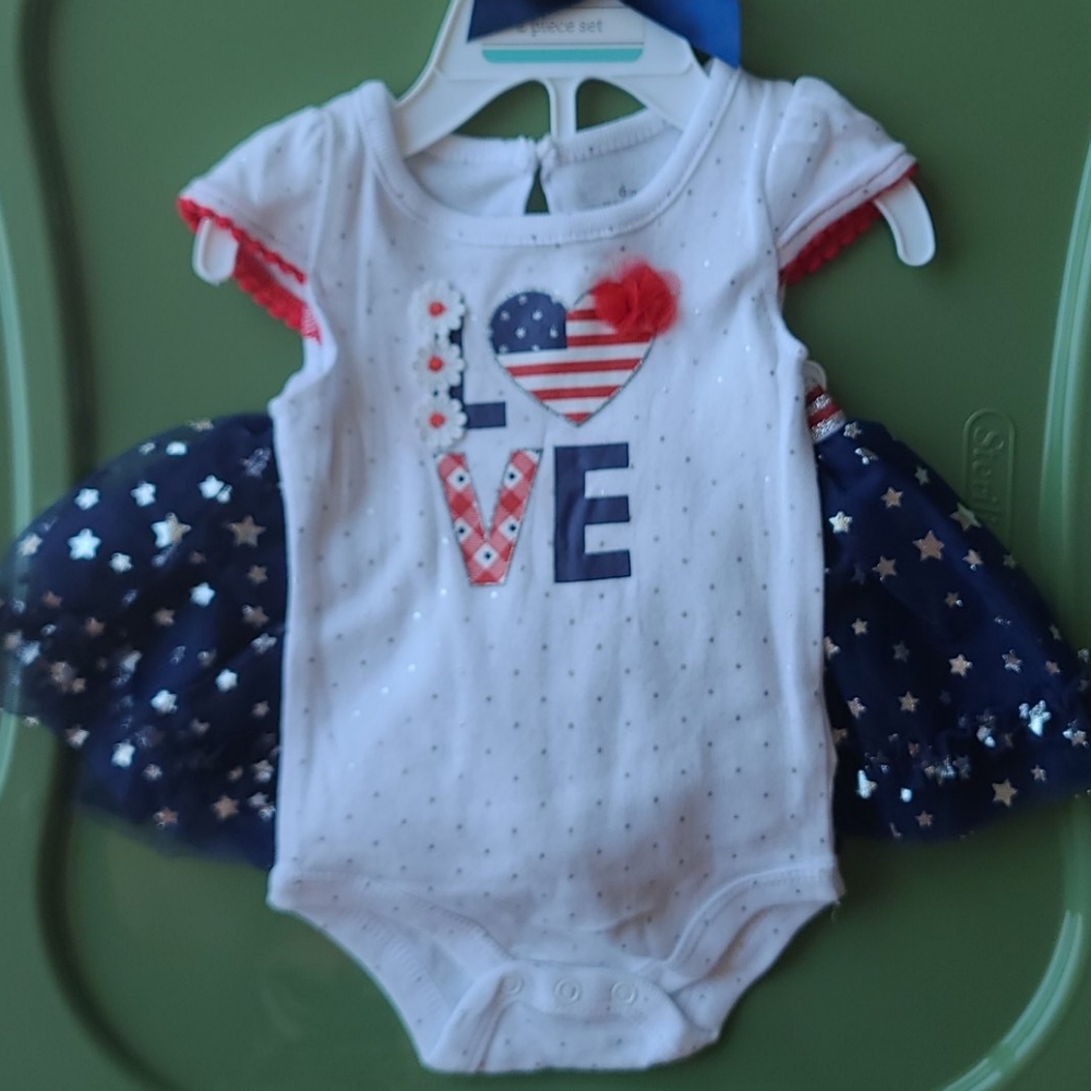 Baby girl 6 months holiday set